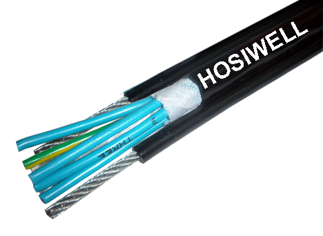 Hosiwell - HECR 鋼索式吊車及起重機專用控制電線電纜系列