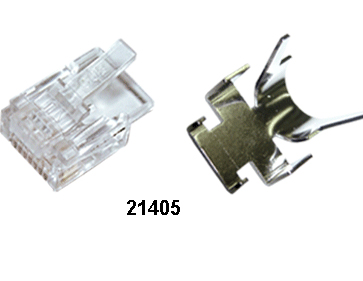 Hosiwell - RJ45/RJ11型資訊插頭及護套