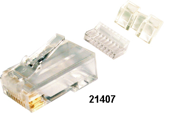 Hosiwell - RJ45/RJ11型資訊插頭及護套