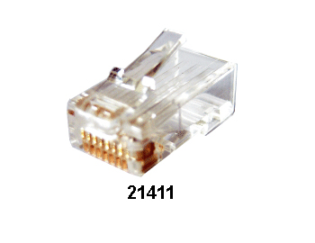 Hosiwell RJ45 / RJ11 Modular Plug & Cover