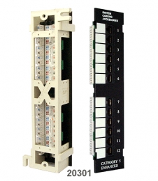 Hosiwell Cat.5/Cat.6 Mini Patch Panel